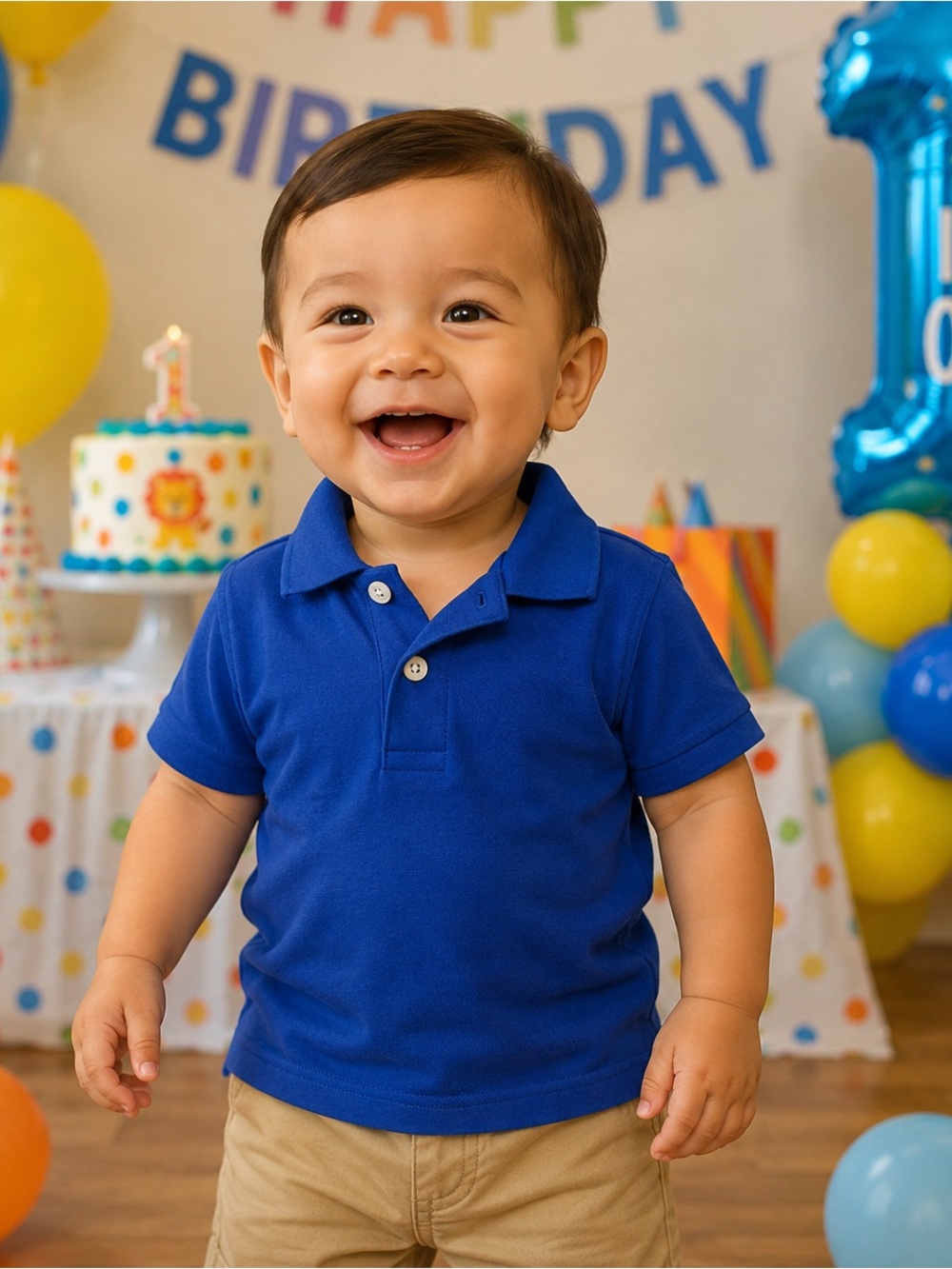The Children’s Place Blue Polo Shirt Size 12-18M Summer Casual Special Occasion